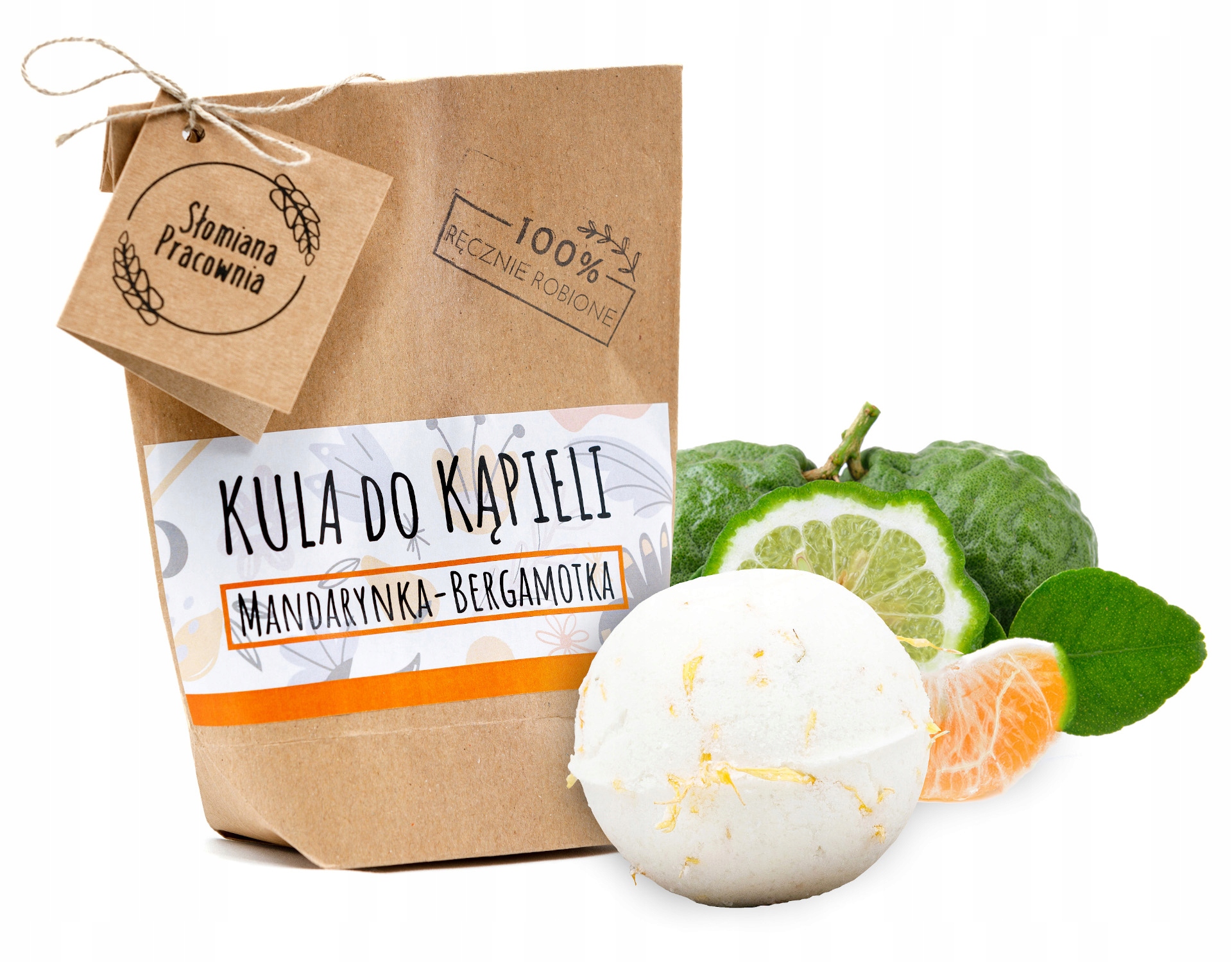 

Kula Kule Do Kąpieli Musująca Bergamotka Naturalna