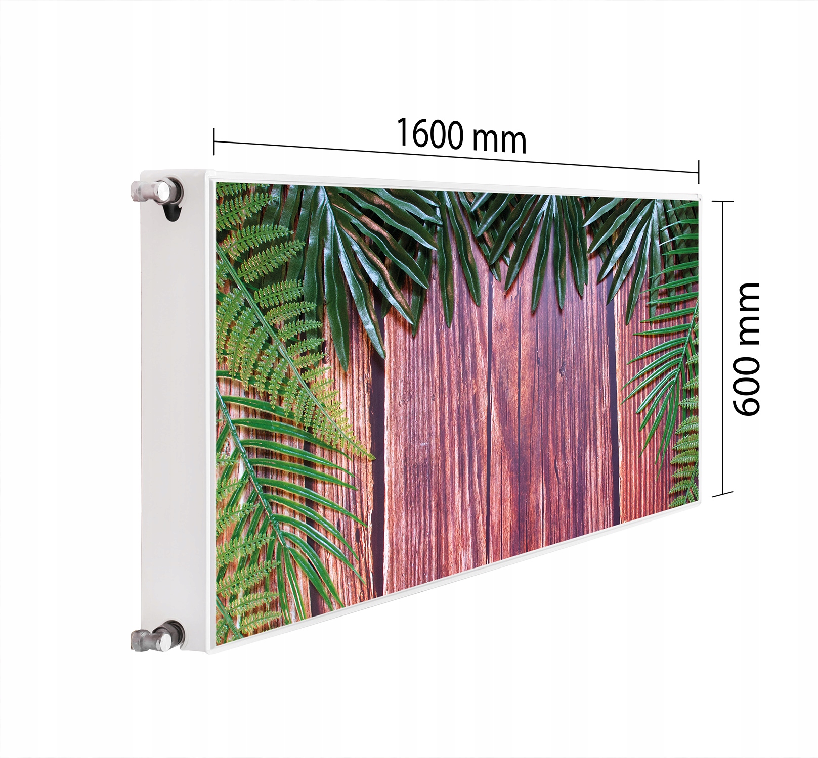 Magnetická Krytka Na Radiátor 160x60 Dřevo Podložka Magnet