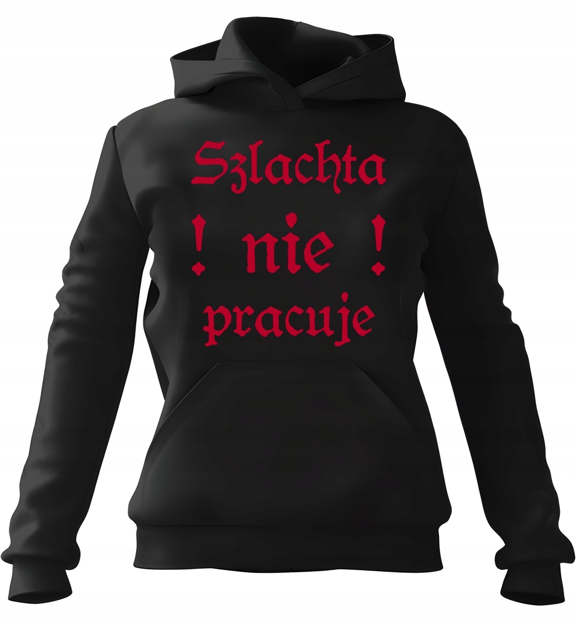 pánská mikina s kapucí 1670 Šlechta Nepracuje 2 S Pro něj Chlapa manžela