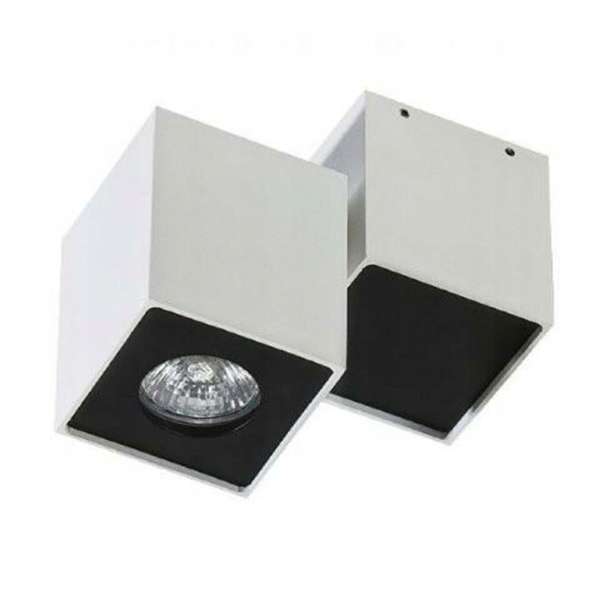 Stropní bodové přisazené svítidlo AZzardo Flavio white/black AZ0791 GU10 1x