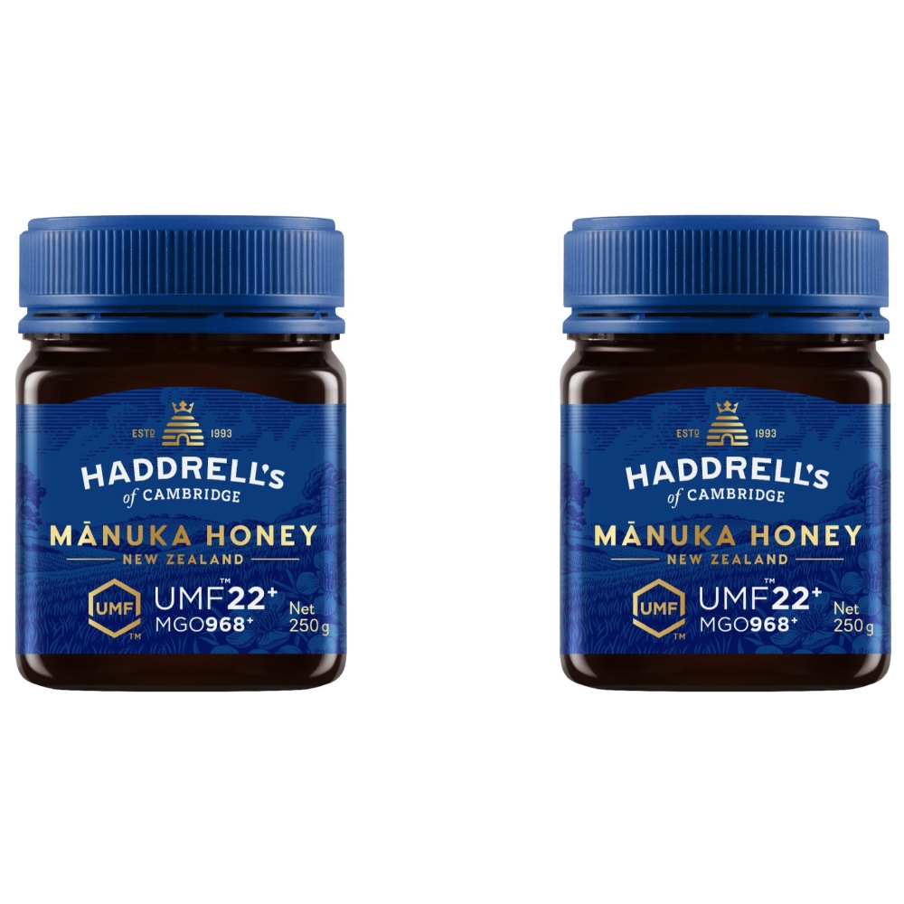 2x Miód Manuka Mgo 968+ Umf 22+ 250 g Haddrell's Of Cambridge