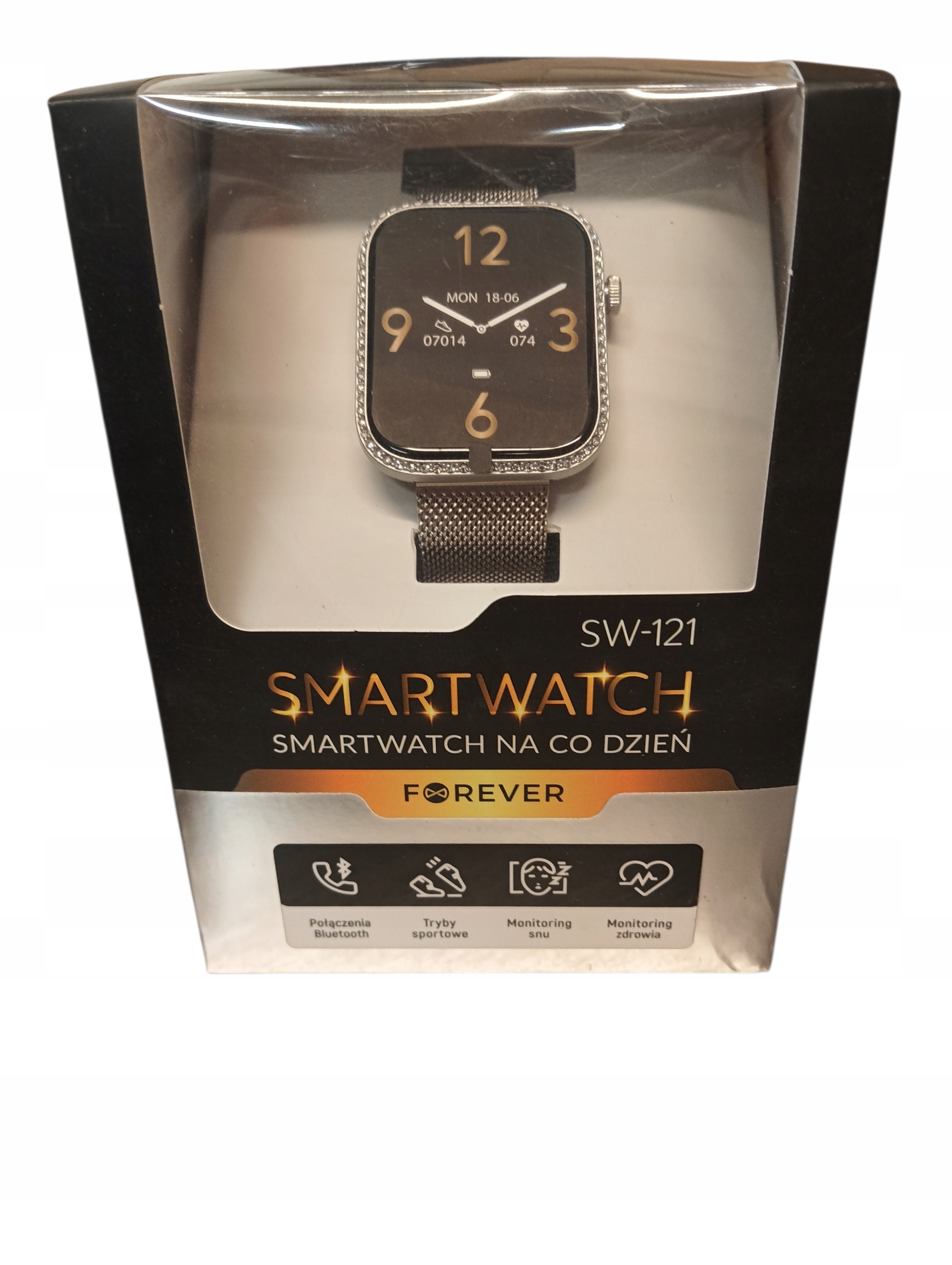 Smartwatch Forever SW-121 Srebrny