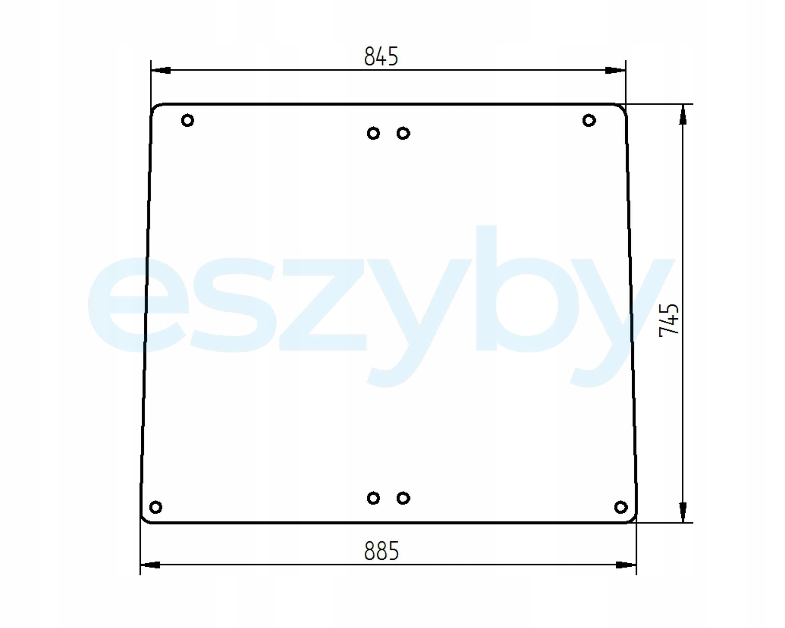 čelní sklo traktor Fiat série 86 S V Dt přední