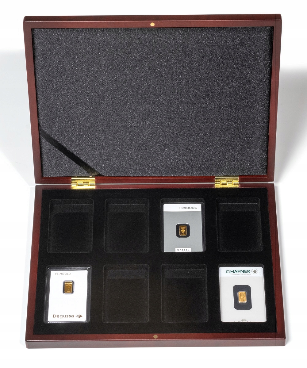 Pouzdro Volterra Leuchtturm 8 slitků zlatého blistru