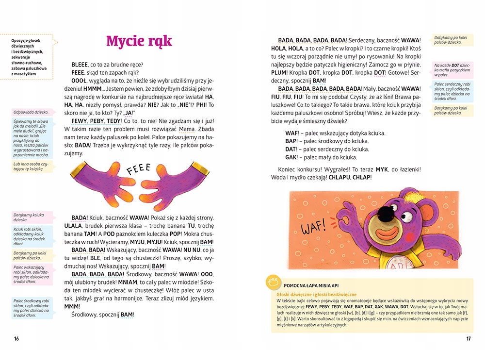 BAJKI LOGOPEDYCZNE MISIA API (2-4 lat) Kalina GREG Nośnik książka papierowa