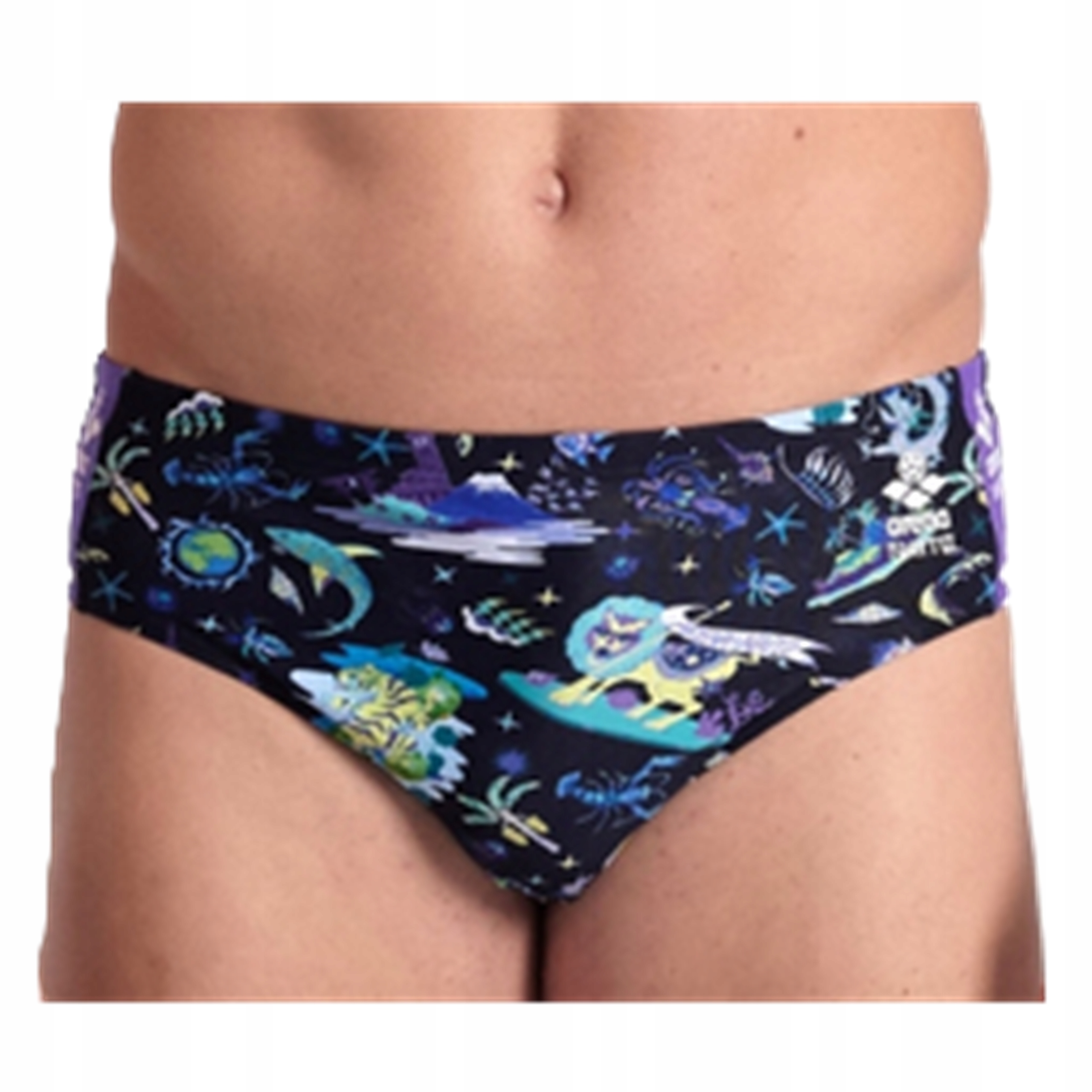 Slipy kąpielowe męski Arena wielokolorowy D5 S/m