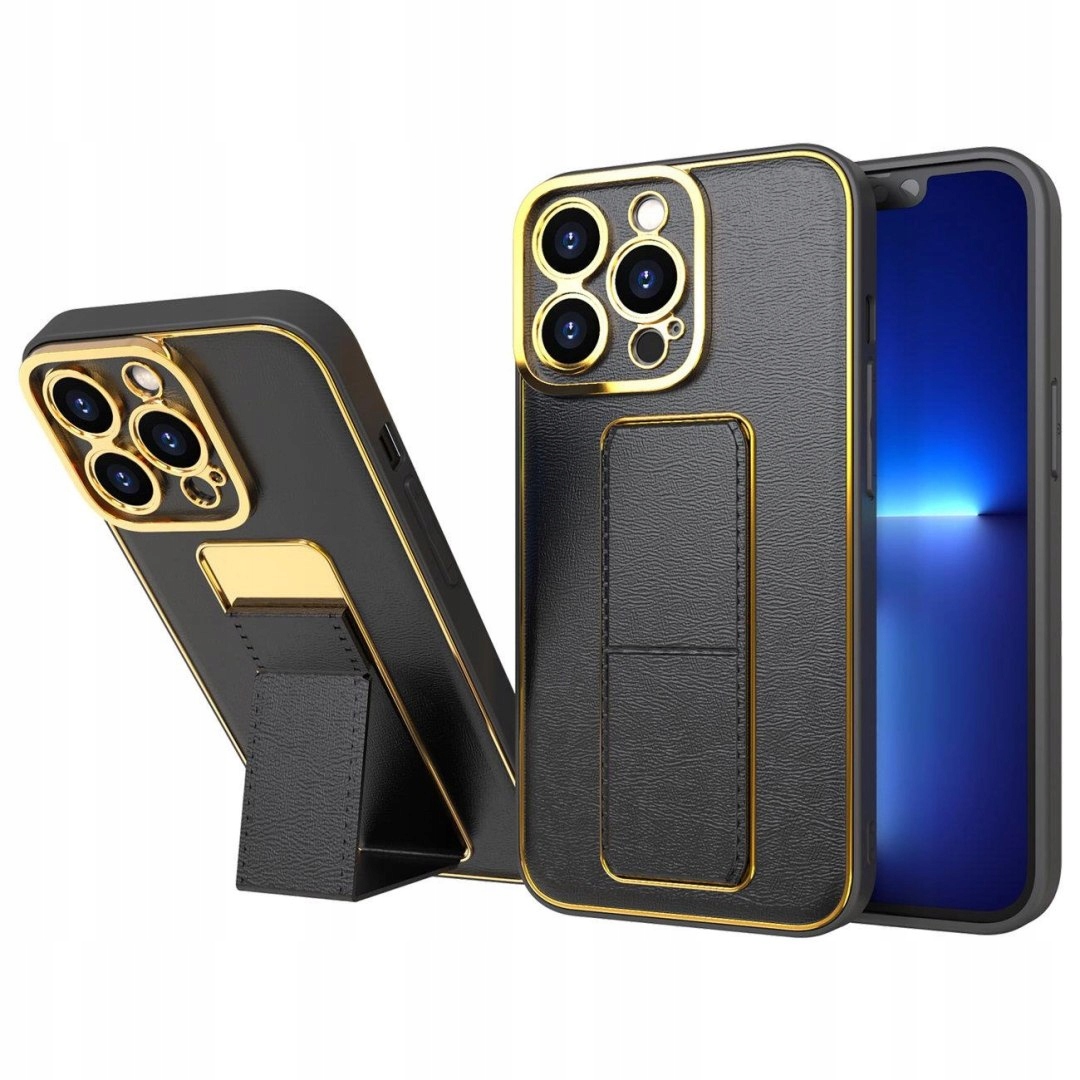 New Kickstand Case etui do do Samsung Galaxy A12 5G z podstawką czarny