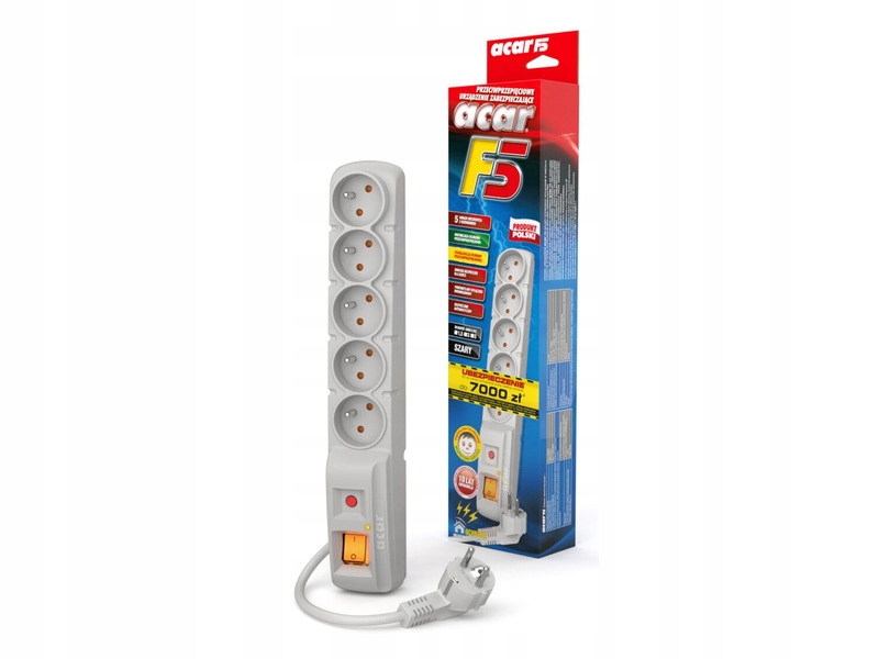 

Listwa Acar F5 (3 m) Szary