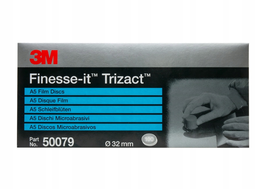 3M Trizact P3000 brúsne kvietky, 32 mm, 100 kusov (50079BULK)