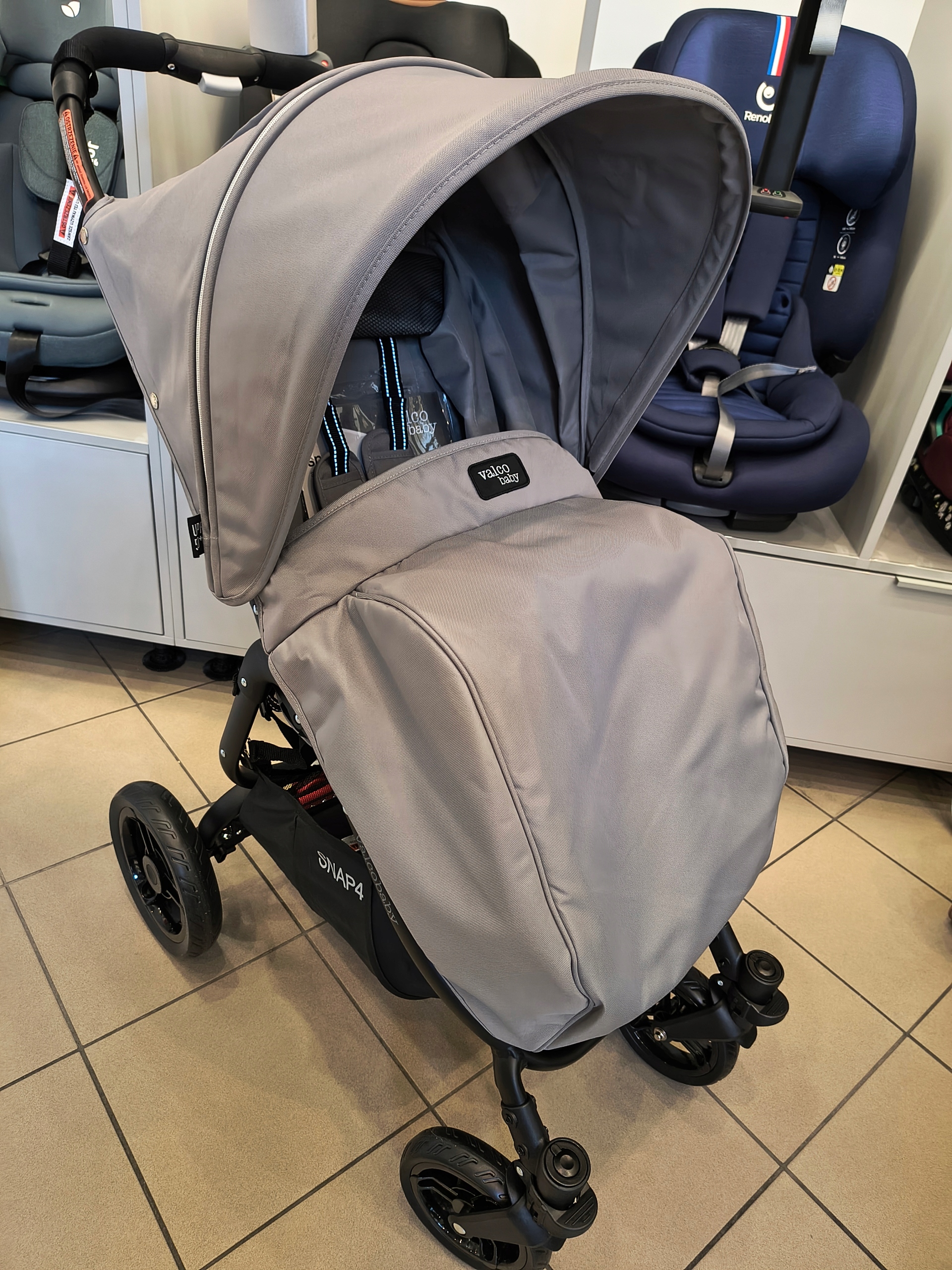 Wózek VALCO SNAP 4 Cool Grey + PRZYKRYCIE Marka Valco Baby