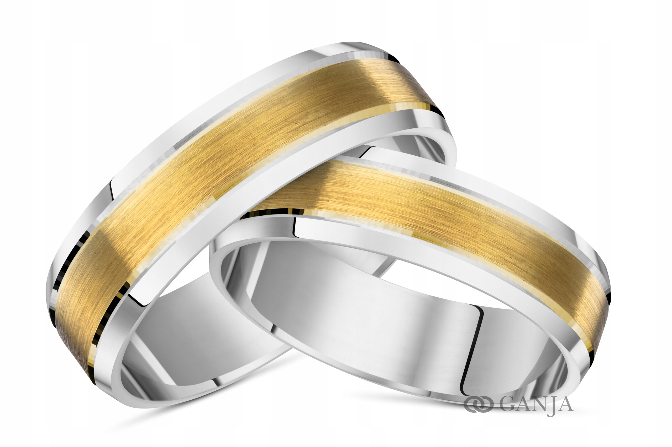 

Obrączka złota 333 srebrna 925 Ślub GK01 szer.6 mm