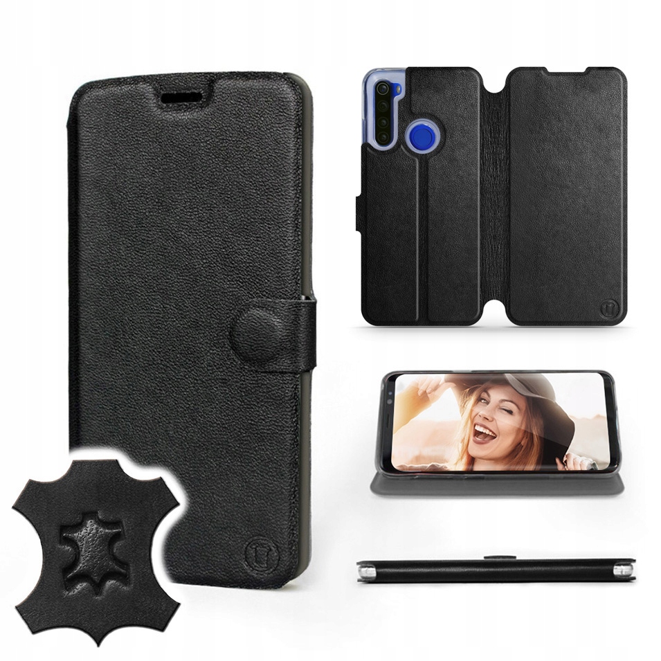 

Etui Mobiwear do Xiaomi Redmi Note 8T Black Leath