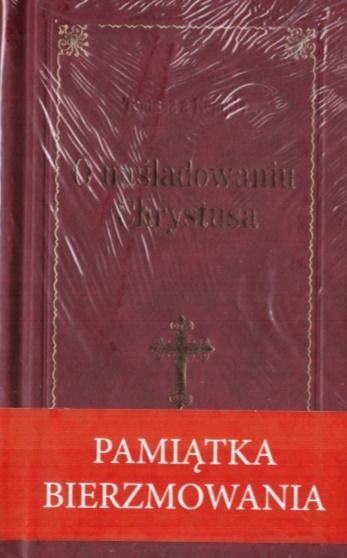 

O Naśladowniu Chrystusa Lux, Bordo Praca..