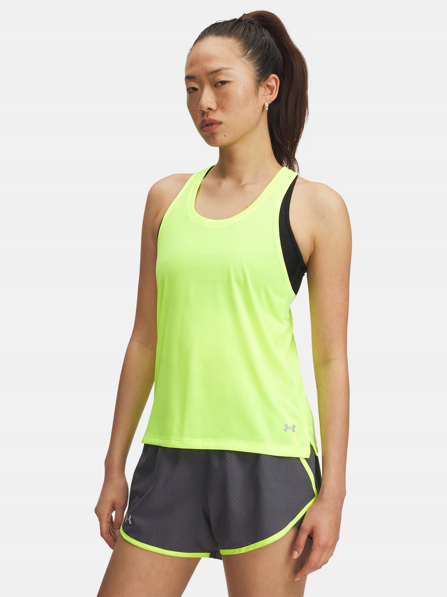 Under Armour Dámské tílko Under Armour Ua Launch Singlet-YLW