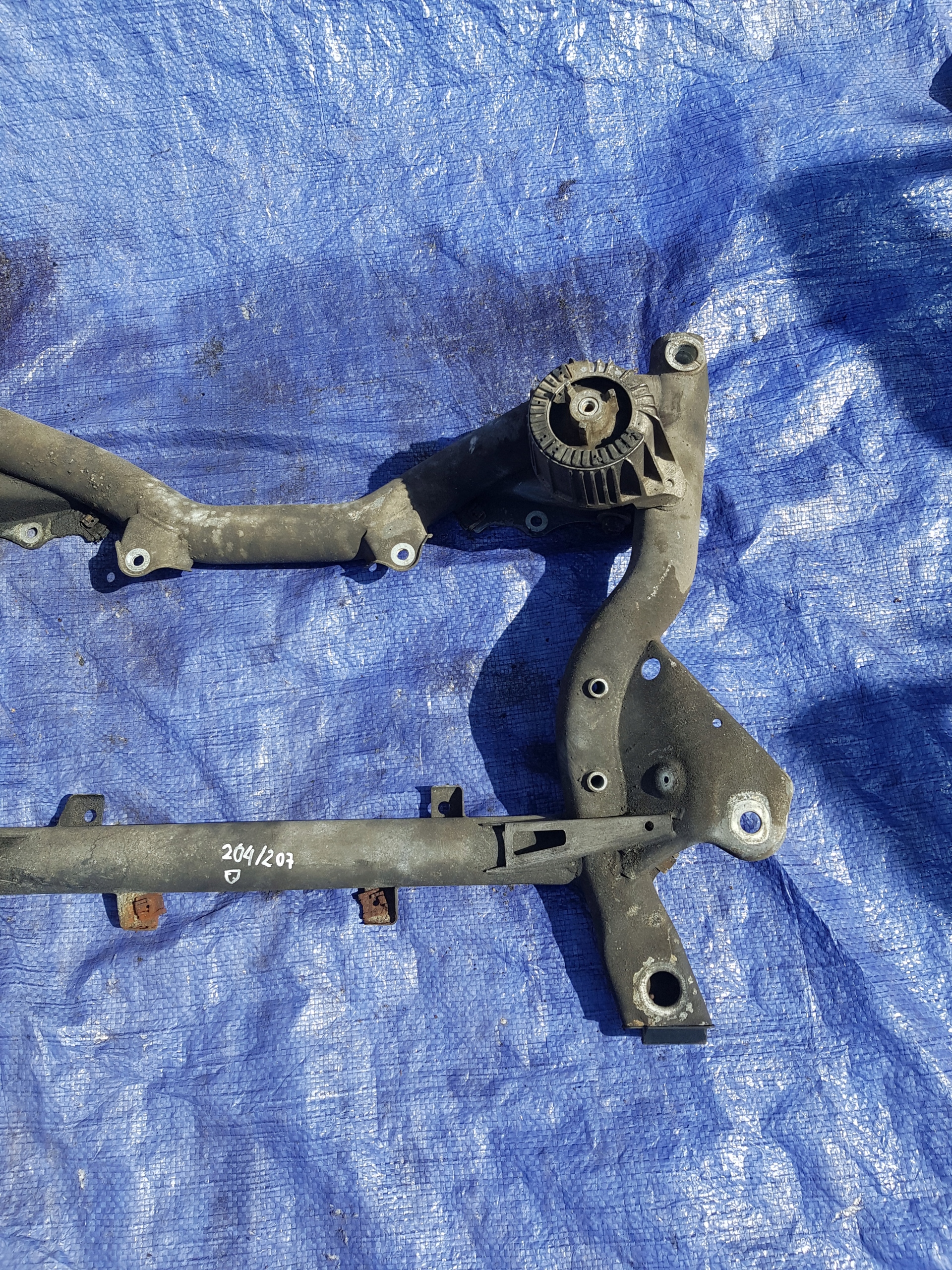 axle beam subframe axle beam front MERCEDES W204 W207