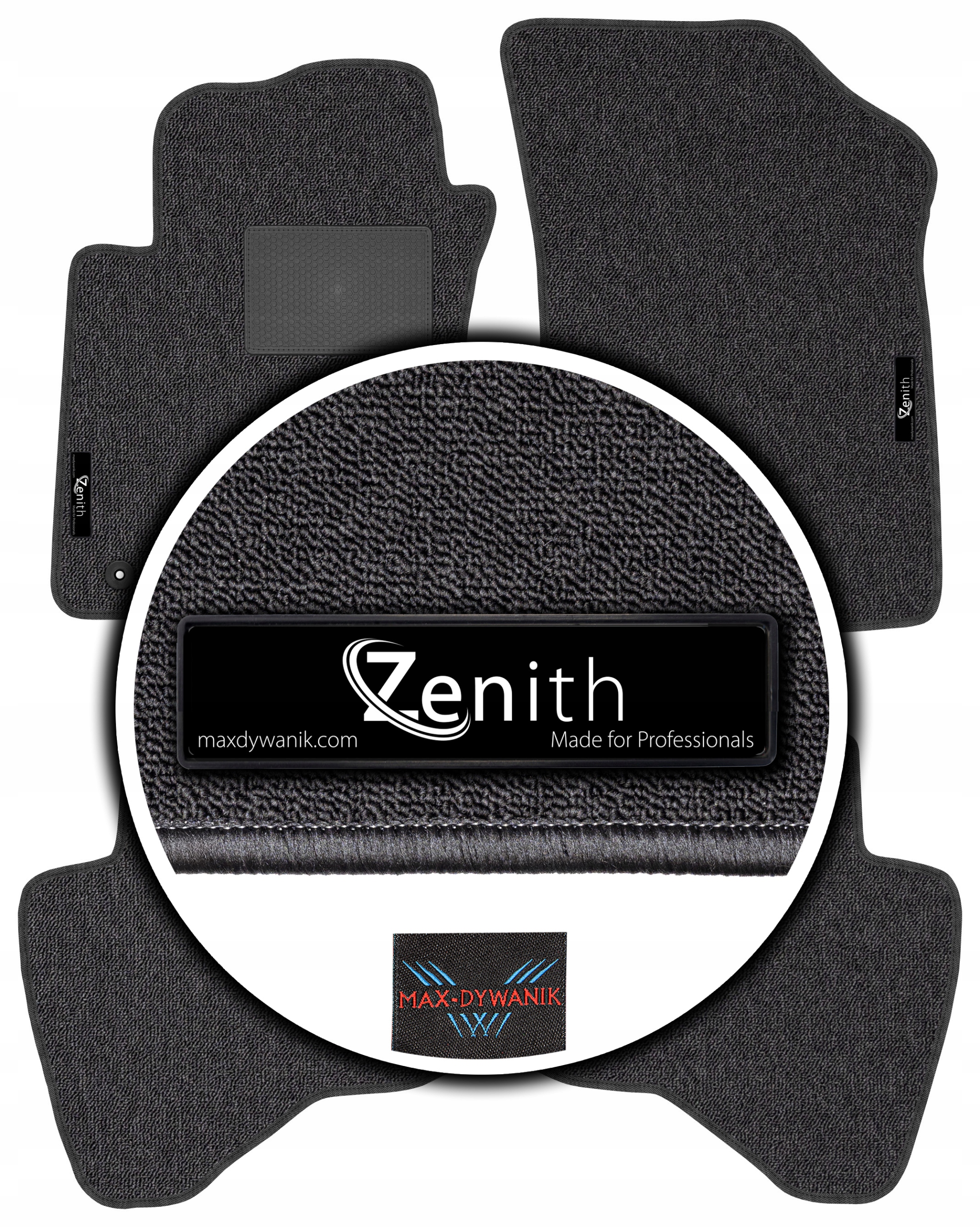 Citroen C1 I 2005-2009 Koberce do auta Max-dywanik Zenith