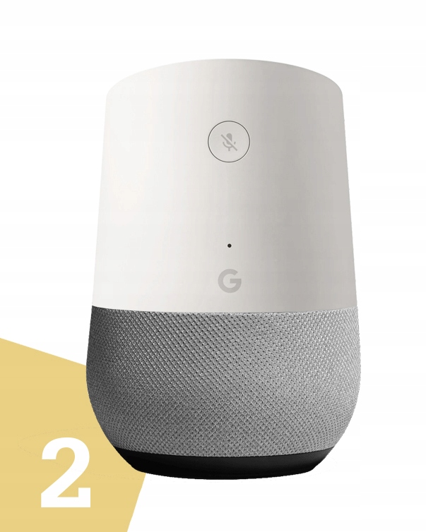 INTELIGENTNY GŁOŚNIK GOOGLE HOME WIFI BT ASSISTANT Cechy dodatkowe Rodzaj: Asystent głosowy