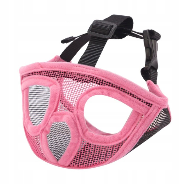 Krátká tlama francouzský buldoček mops náhubek M