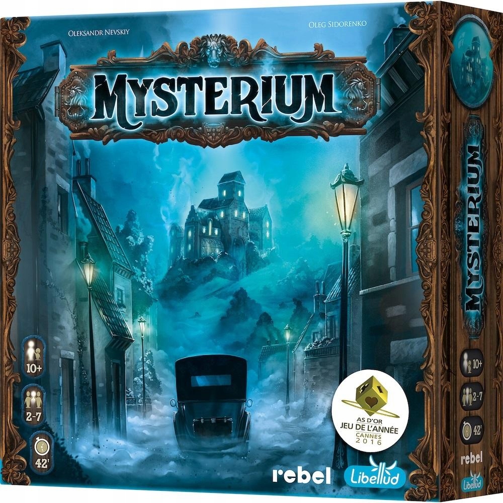 MYSTERIUM EDYCJA POLSKA GRA PLANSZOWA REBEL