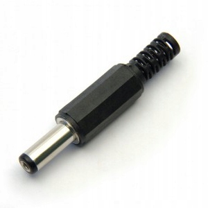 

Wtyk zasilajacy DC2.5/5.5 długosć rurki 14mm