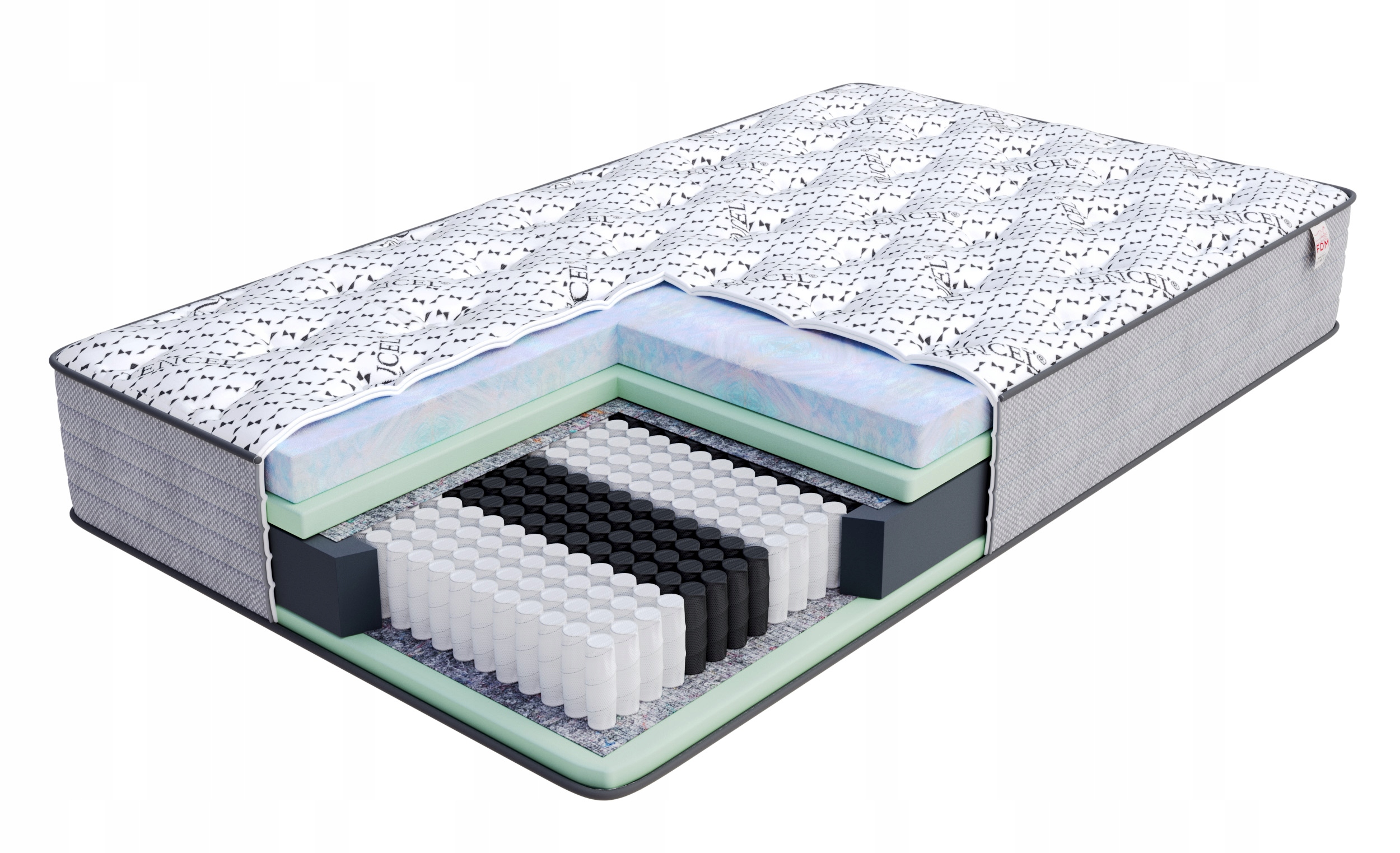 Matrace 120x200 vícekapsová Bubblegum Fdm Oslo