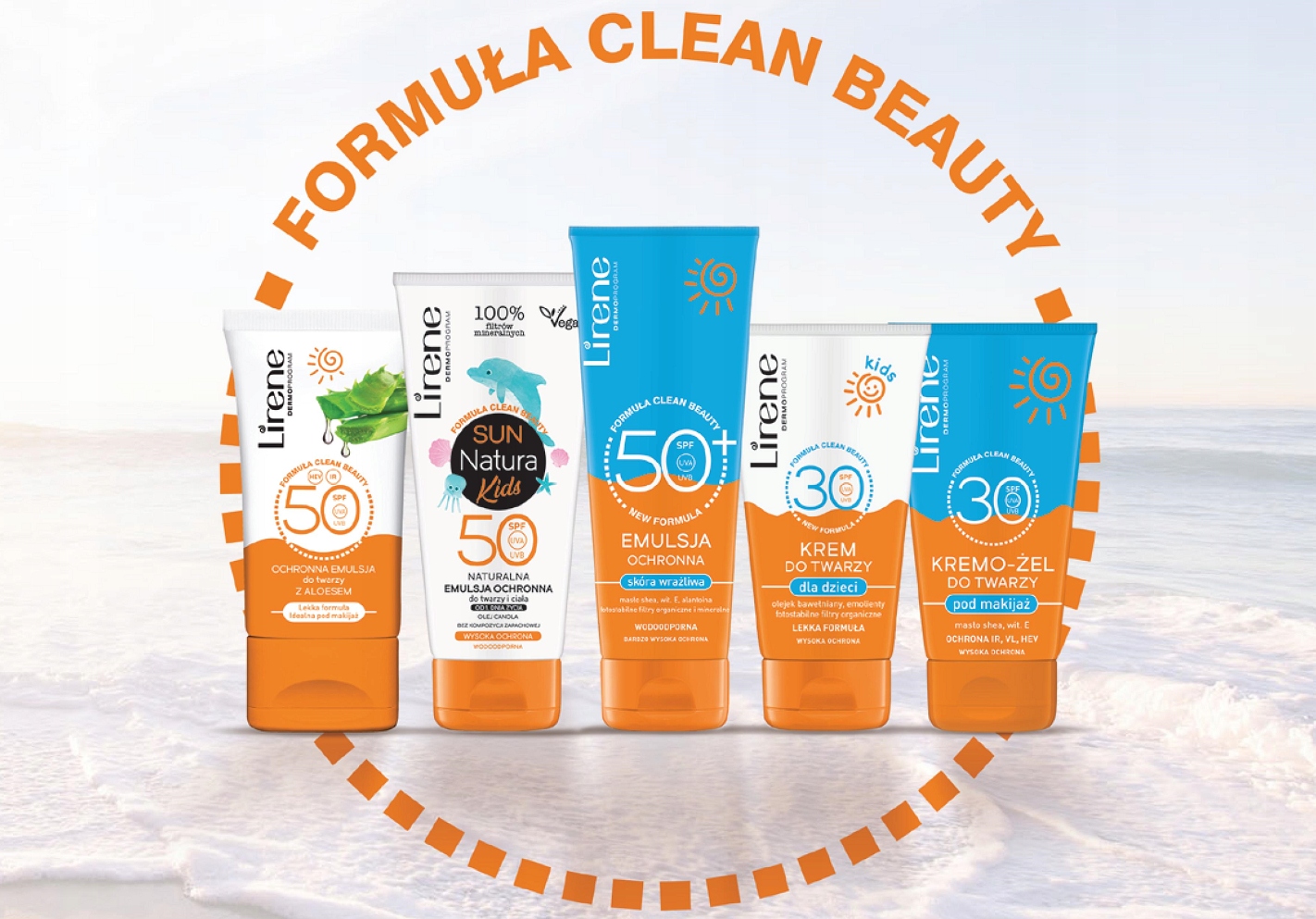 LIRENE SUN EMULSJA DO OPALANIA SPF50+ 120ml Marka Lirene