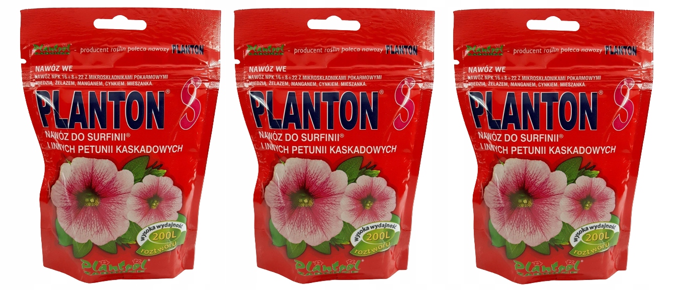 

Planton S 600g Nawóz do Surfinii Petunii Kaskadowe