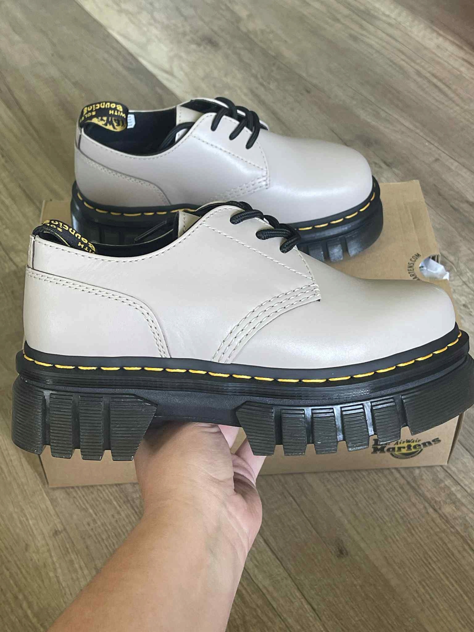 靴 Dr. Martens Audrick 3-Eye Shoe 37 EU Dr. Martens AUDRICK 3I - Oksfordki/czarny - Zalando.pl
