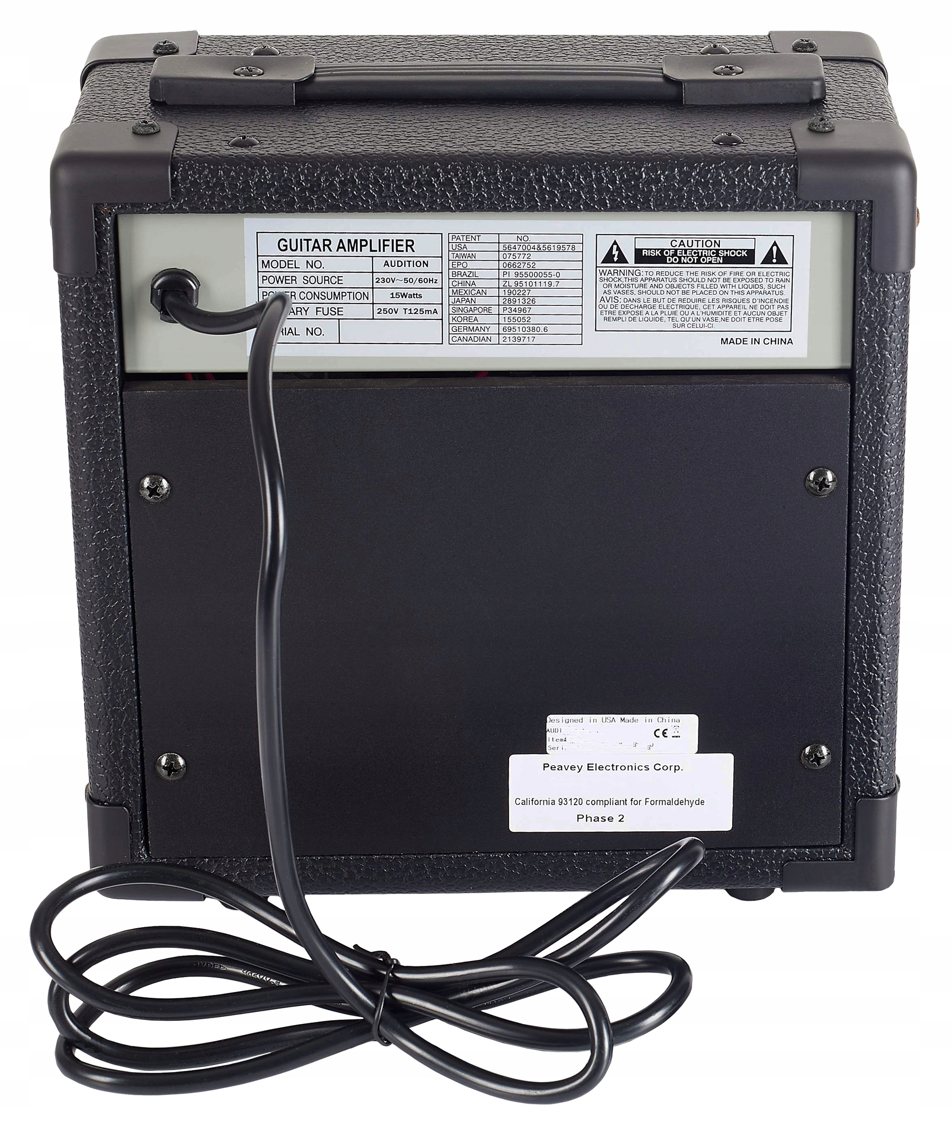 Peavey Audition - gitárerősítő Csomagolás állapota eredeti