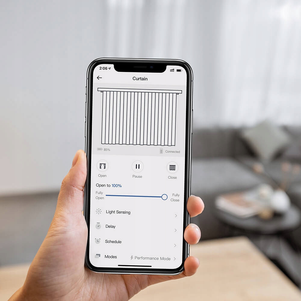 SwitchBot sterowanie zasłonami karnisz SmartHome Kod producenta W0701600