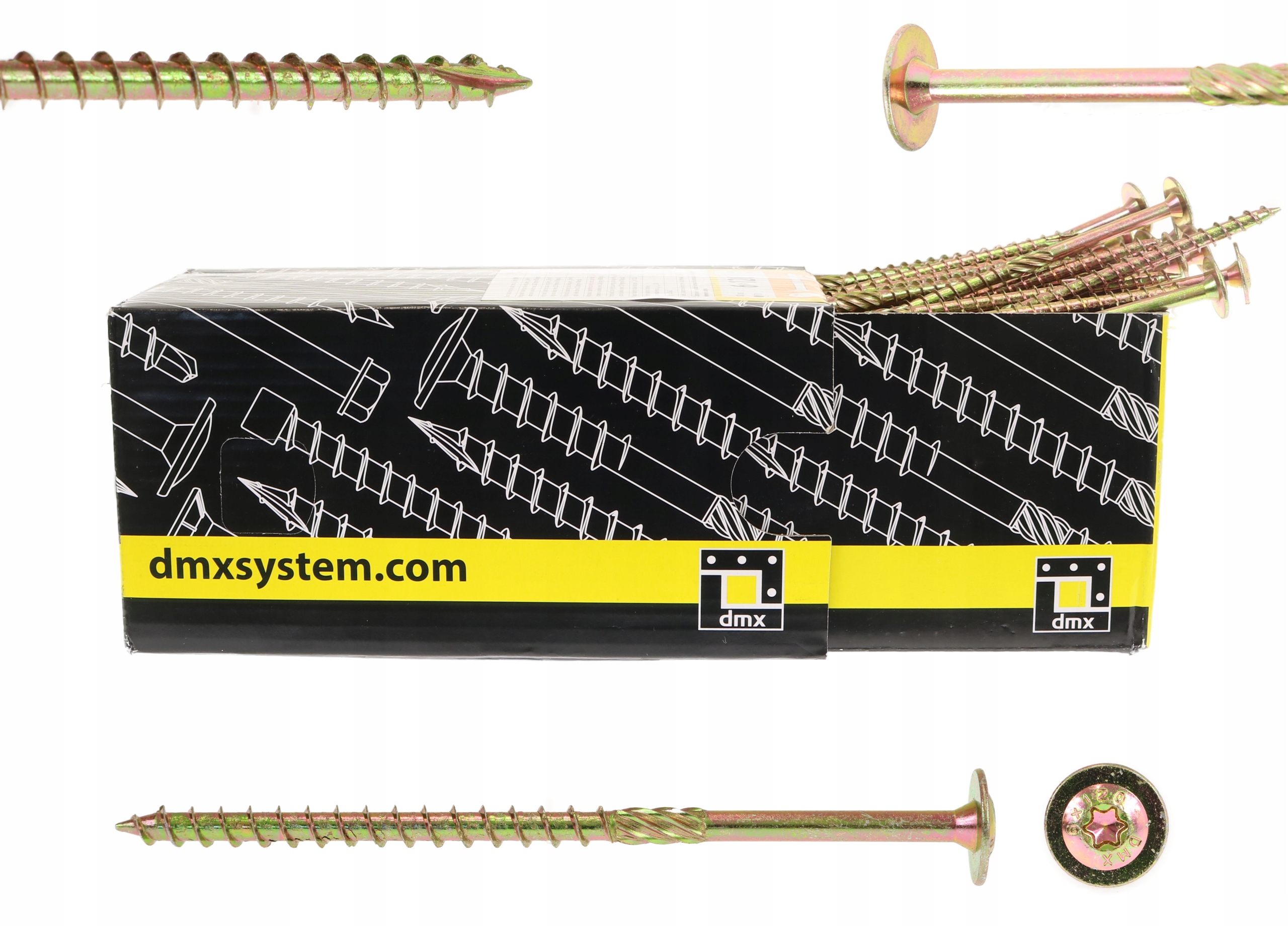 WKRĘTY CIESIELSKIE ŁEB TALERZOWY TORX 8X220 50SZT