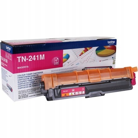 Brother Tn 241M Magenta Kaseta z tonerem 1400 stron