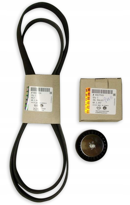 55577914, 55577915 - Insignia a b20dth ремінь приводу alt + ролик orig GM