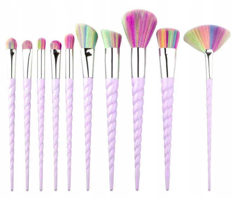 

Pędzle Brylantowe Zestaw Do Makijażu 10 Szt.