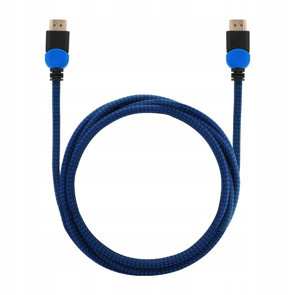 GCL-02 Kabel Hdmi 2.0 Gamingowy+oplot 4K 2K Gold
