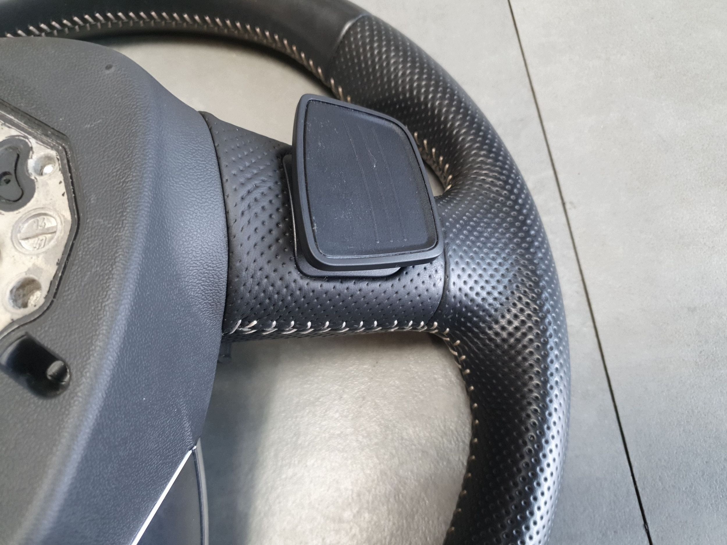Audi Q7 4M lenkrad Leder multi grzana s line 4M0419091E