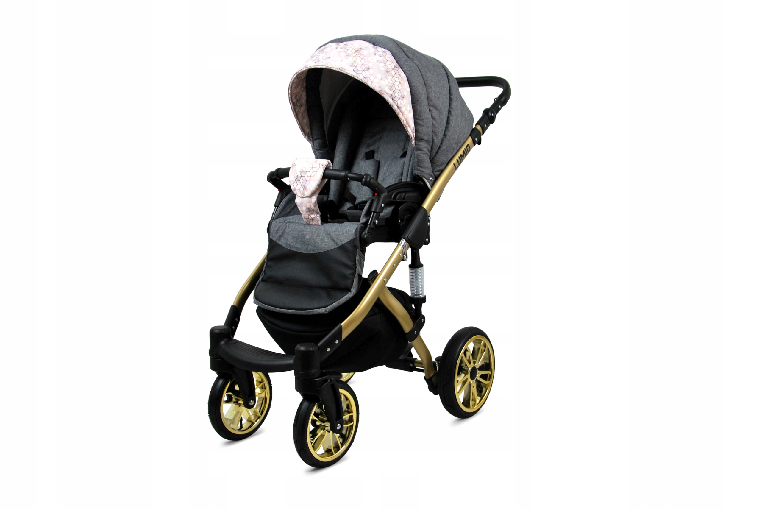 Wózek 4w1 dziecięcy BabyLux Lumio + baza Isofix Marka BabyLux