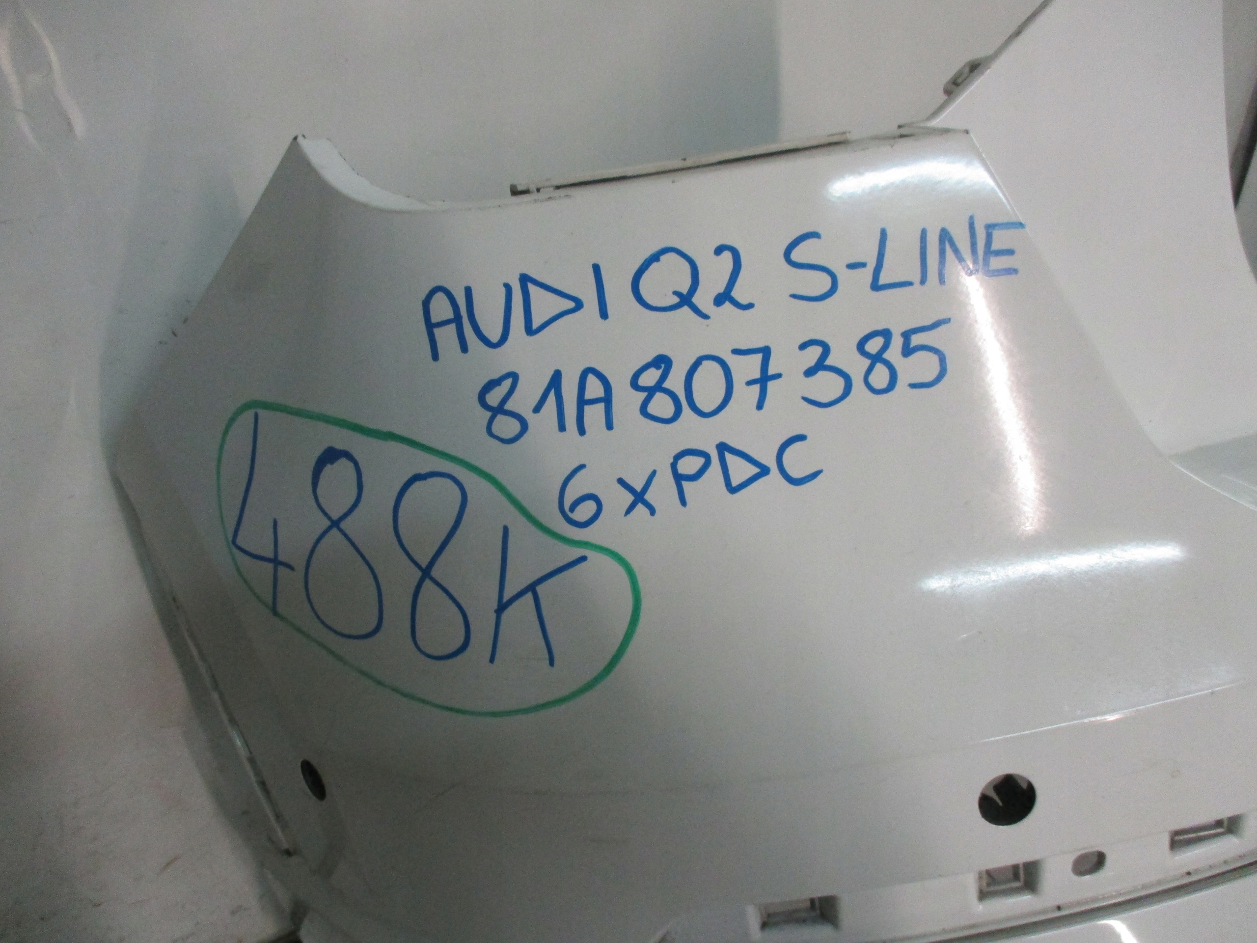 Stoßstange heck tylni Audi Q2 S-line 81A807385