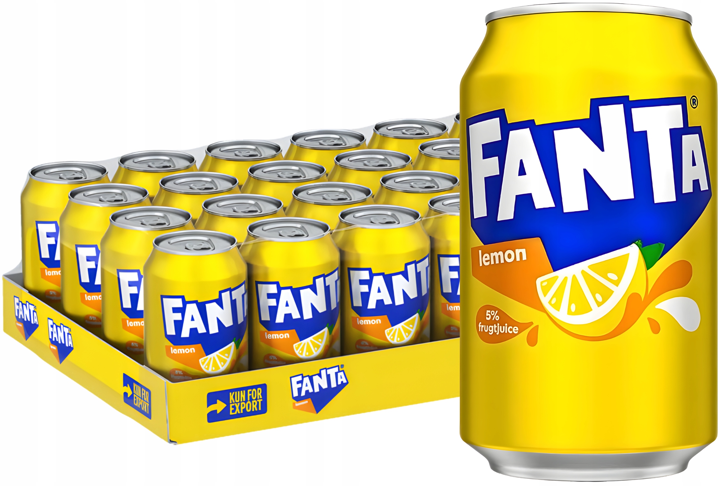 Levně Fanta lemon De 24×330ml