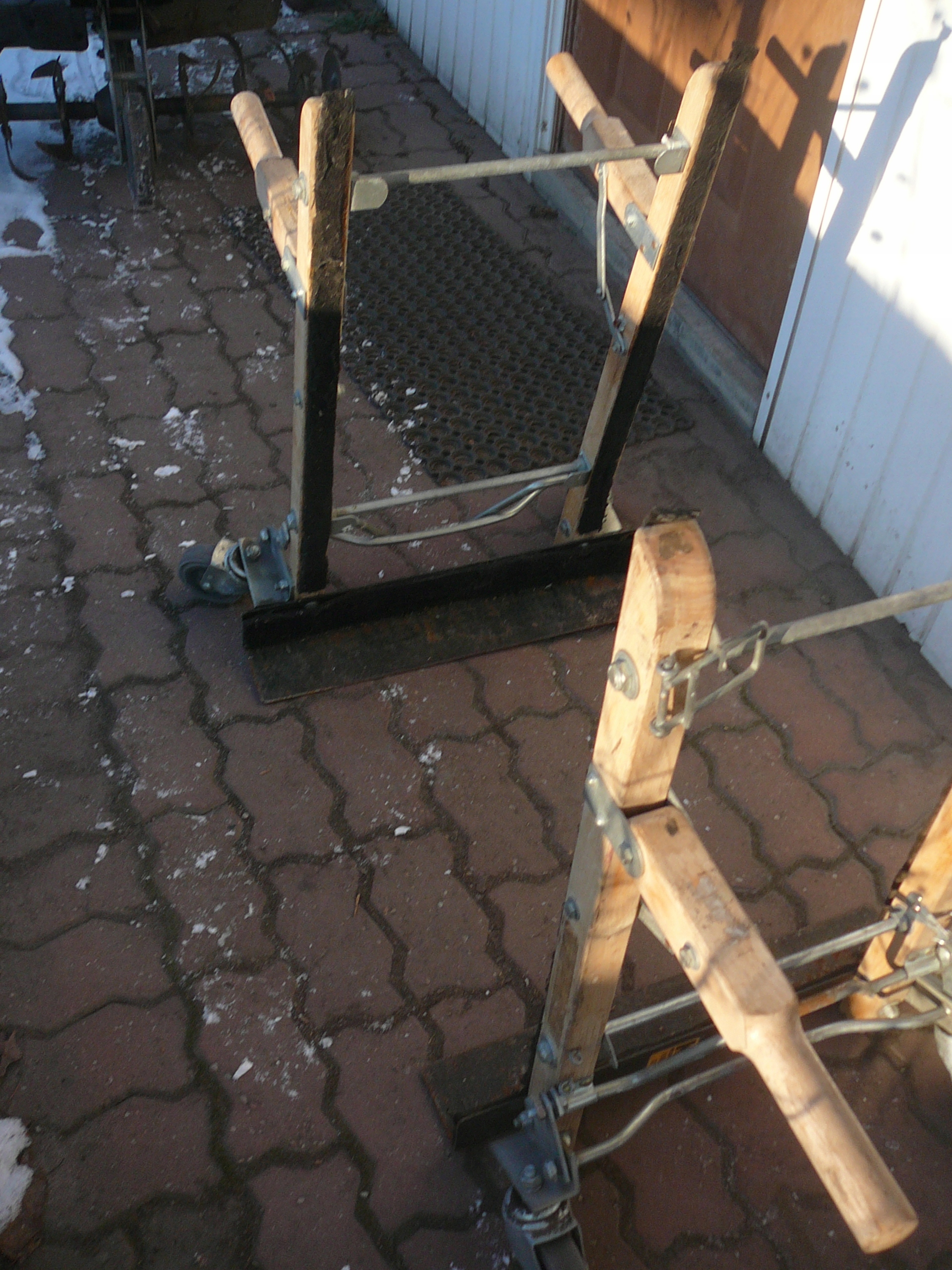 Wózek transportowy dwukółka młynarka do 450 kg zestaw Przeprowadzka Marka bez marki