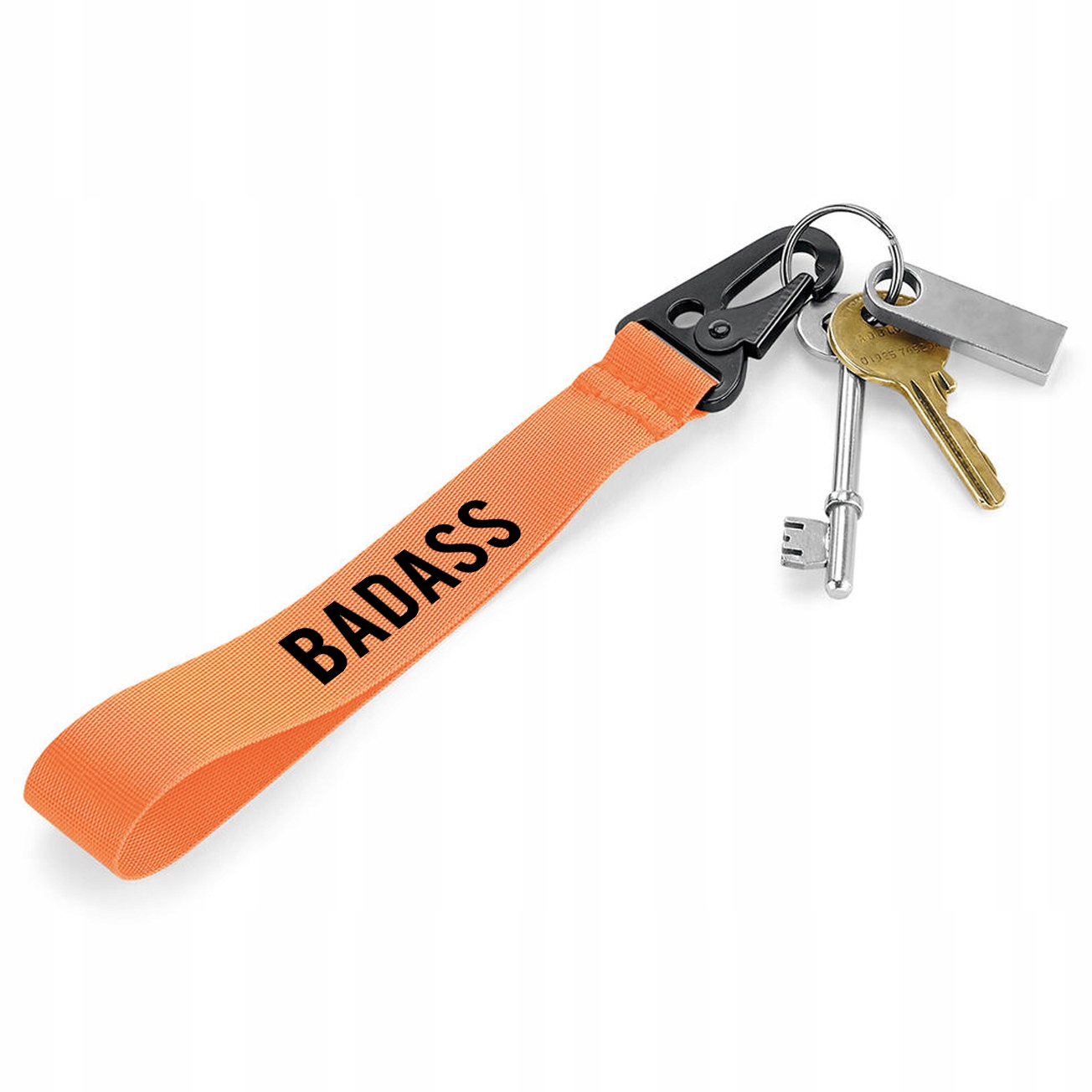 

Smycz Brelok Do Kluczy Pomarańcz wzór Badass 02