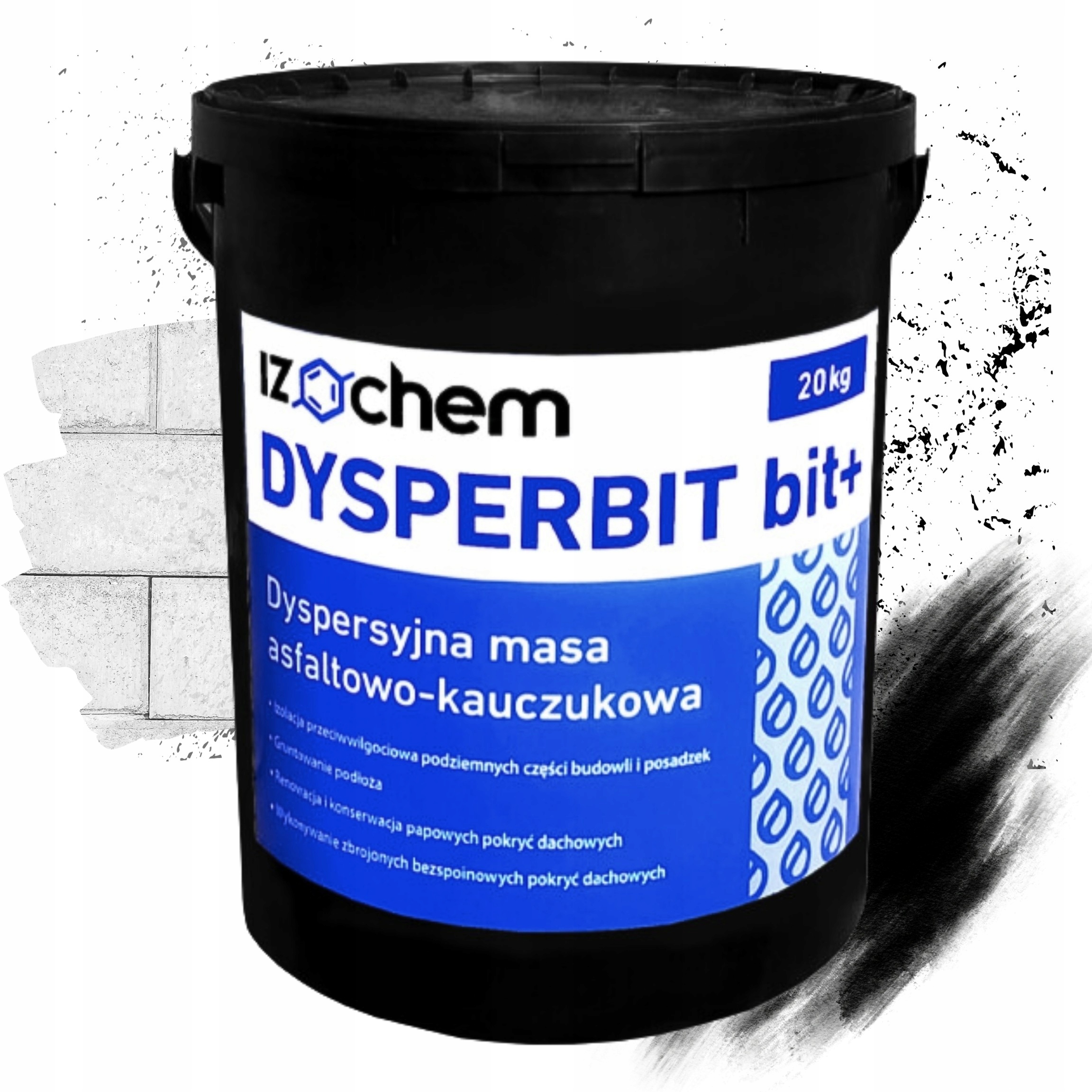 MASA DO HYDROIZOLACJI PRZECIWWILGOCIOWEJ FUNDAMENTÓW IZOCHEM DYSPERBIT