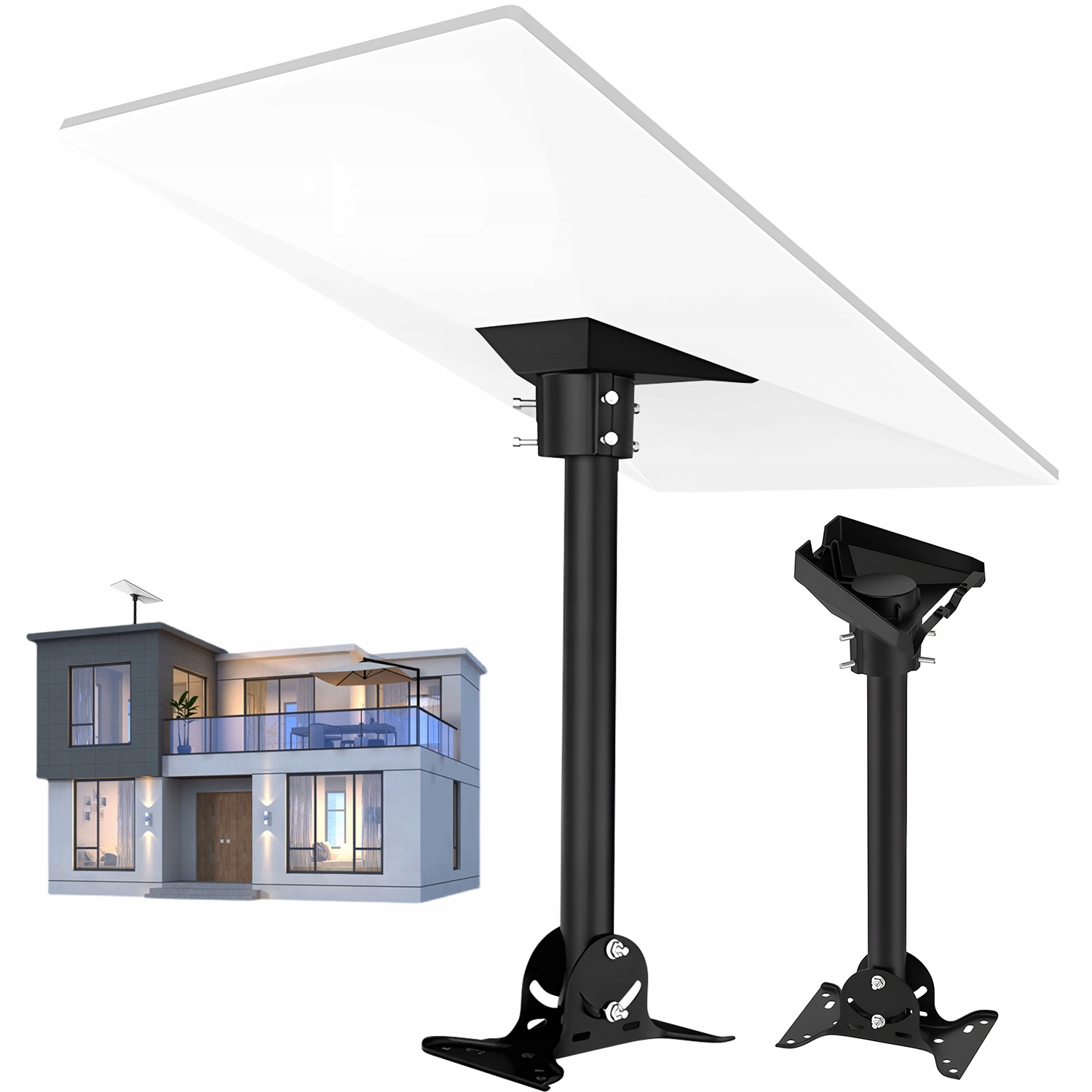 Ocelový Držák Gen 3 Úhlově Nastavitelný S Širokou Základnou A Střechou