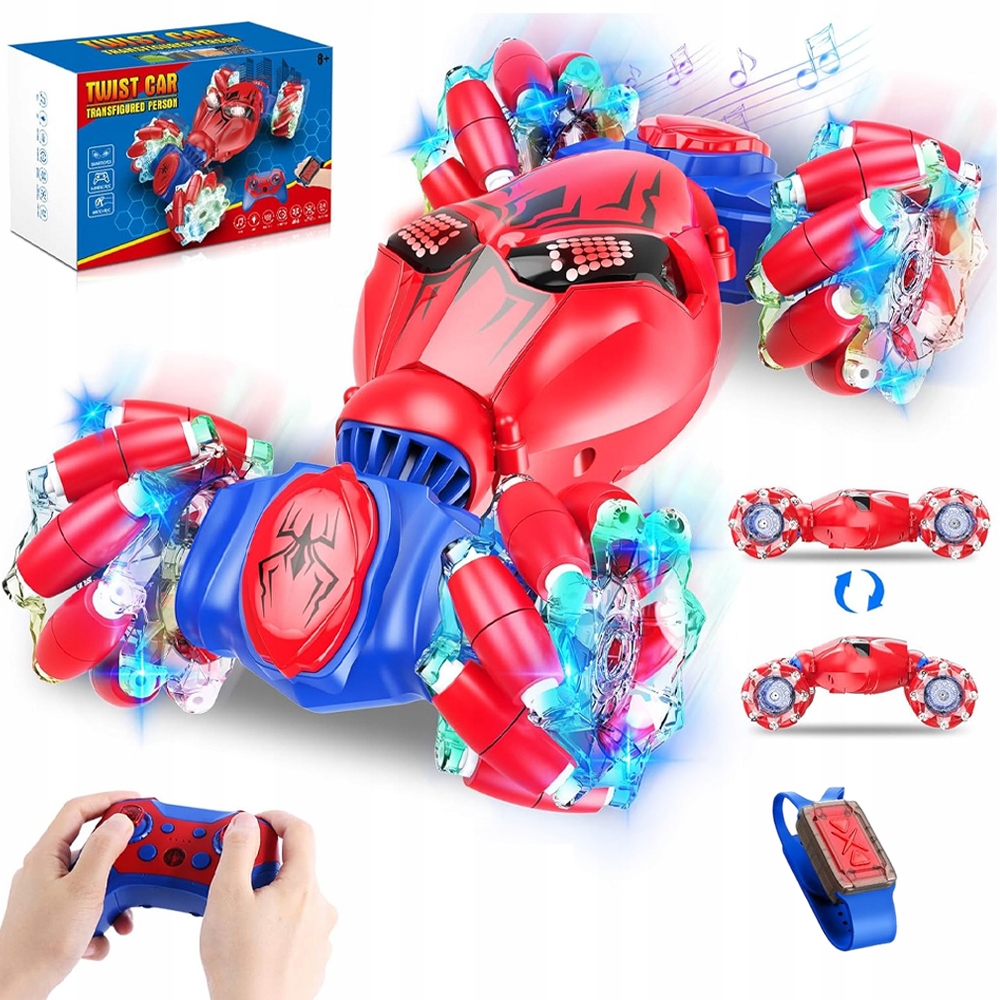 Twistové Auto Na Dálkové Ovládání Rc Dálkové Ovládání Auto 4X4 Kola 360° Pro Děti