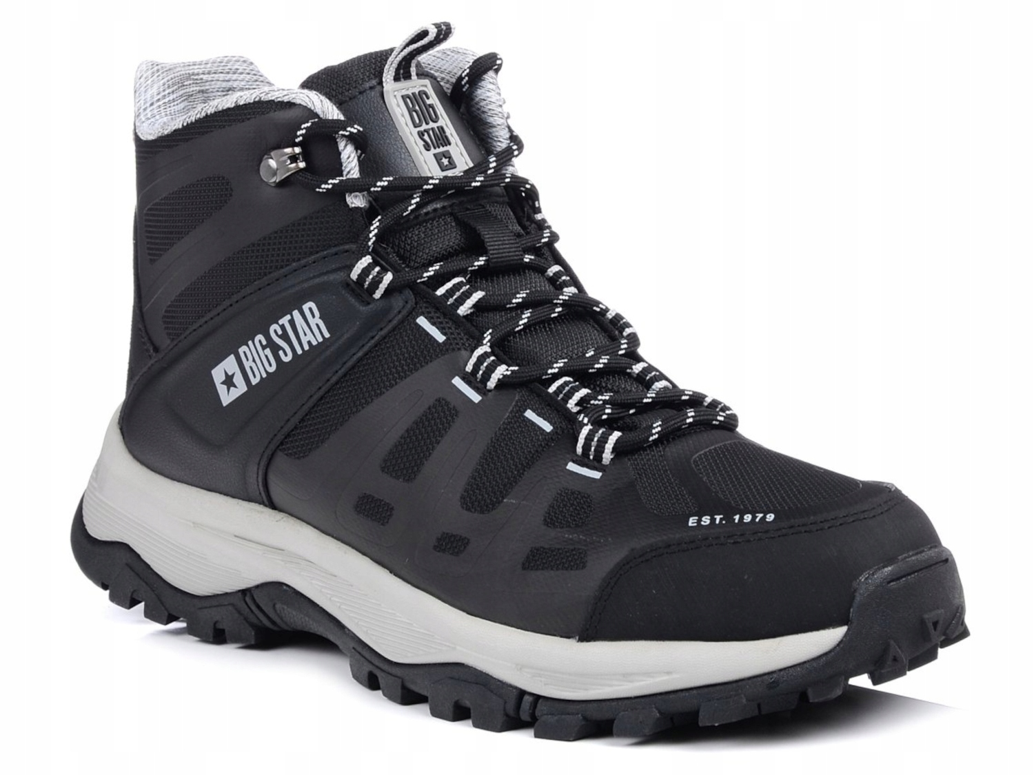 Pánské zimní boty Big Star KK174097 vysoké trekové outdoorové 43