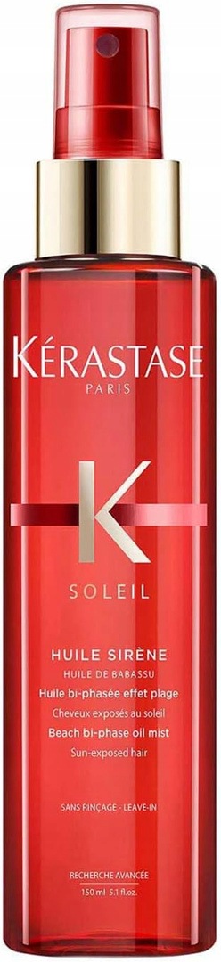 Kérastase Soleil Huile Sirène Olejek Dwufazowy Uv do Włosów 150 ml