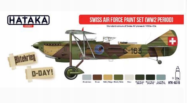 Hataka AS15 Swiss Air Force (období 2. světové války)
