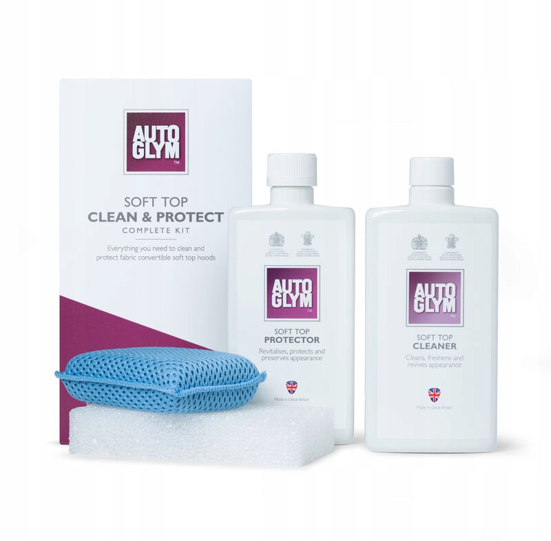 Autoglym Convertible Soft Top Clean Protect – ochrana střechy kabrioletu