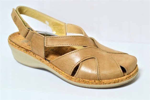 Suave 720016-08 Pohodlné Béžové Sandály VEL.36