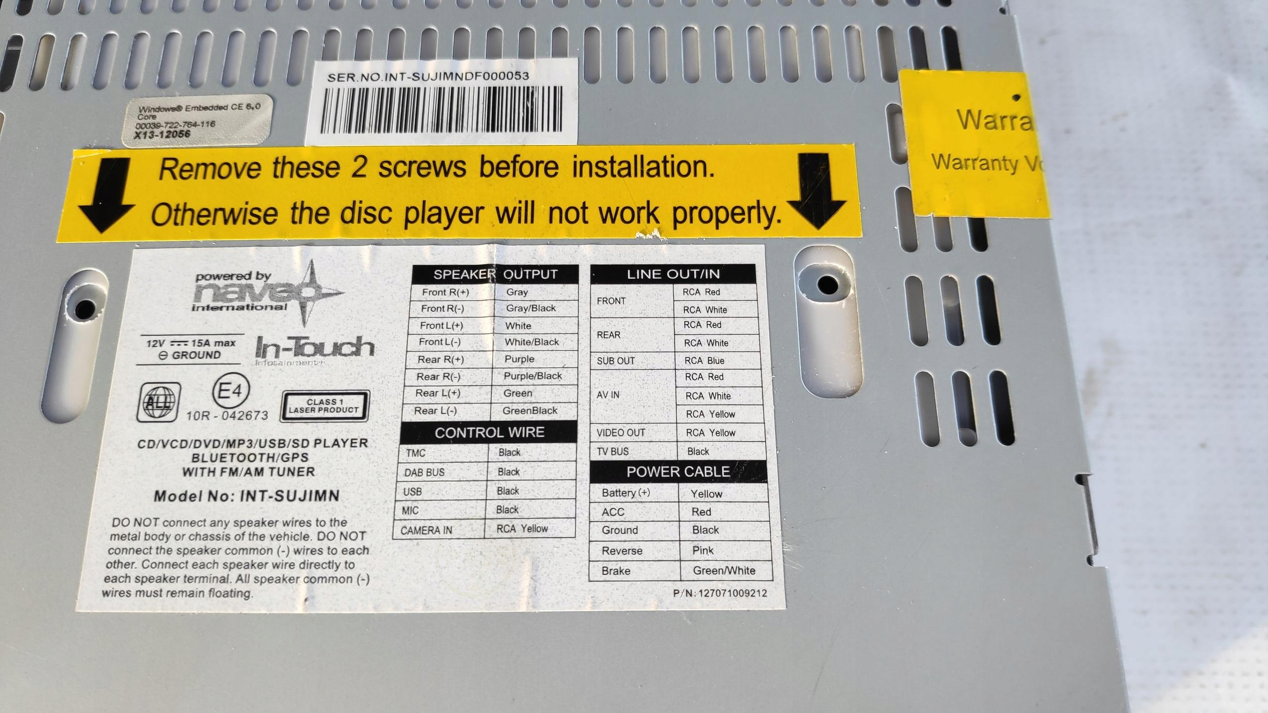 экран дисплей REXTON IACLINT01